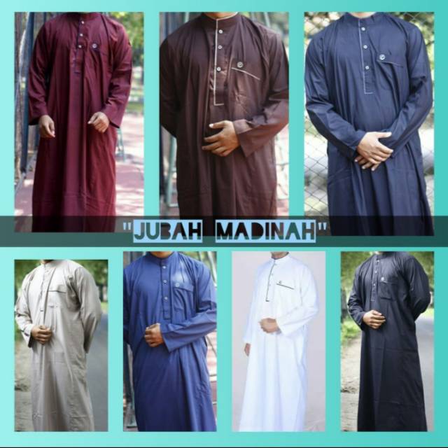 PROMO TERBARU JUBAH MADINAH ALKHOIR TERMURAH TEMBORO/ GAMIS MUSLIM PRIA ALKHOIR