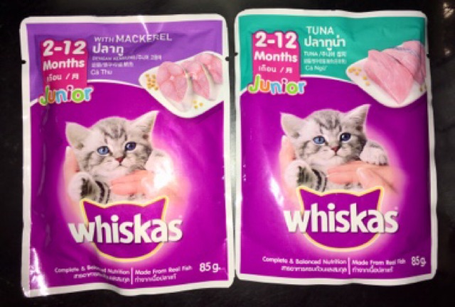 Whiskas pouch 85 gram