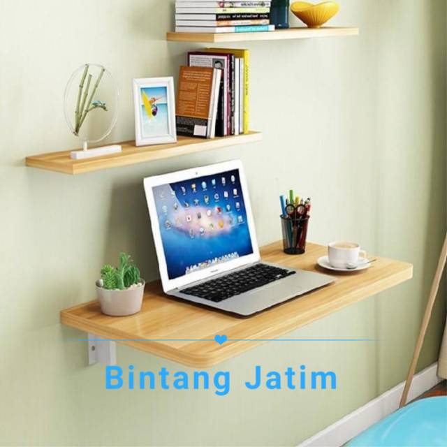 Meja Lipat Dinding Meja Laptop 60cm×40cm