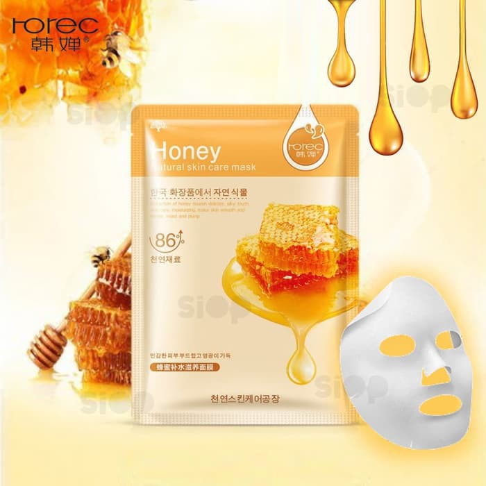 Rorec / HCHANA Natural Skin Care Mask - Honey