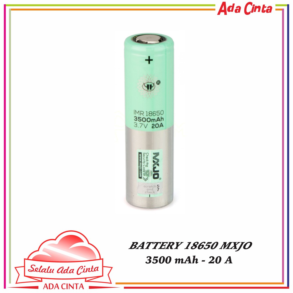 BATERAI 18650 MXJO 3500mAh clone