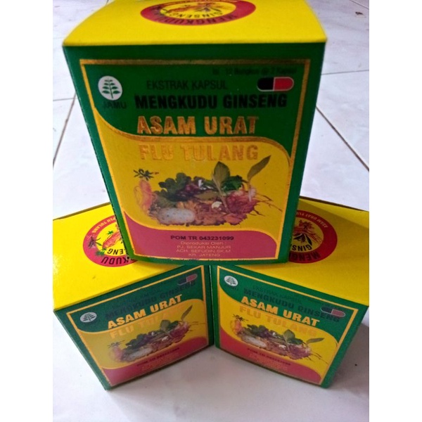 ( Redy stock ) MENGKUDU GINGSENG KAPSUL ORIGINAL
