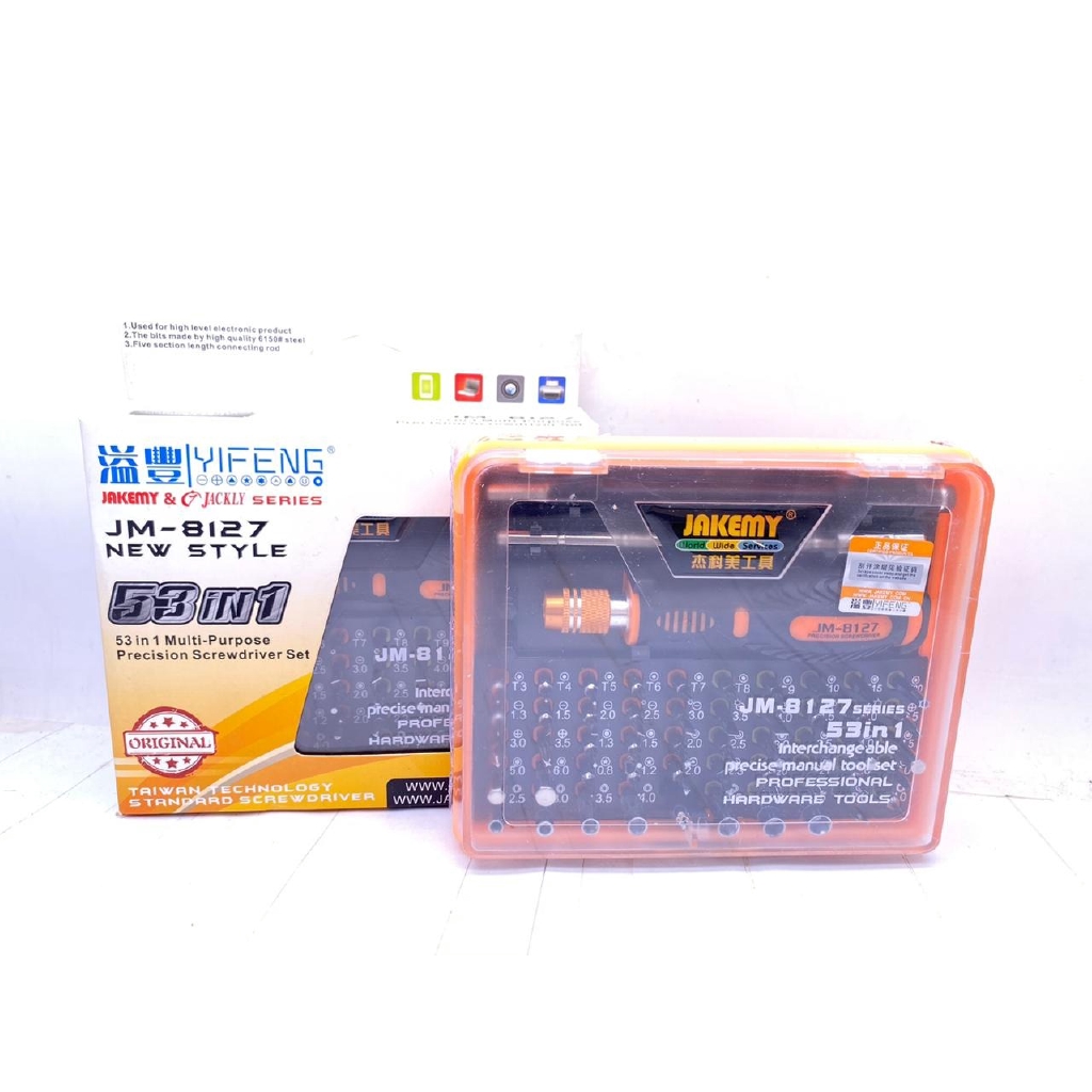 OBENG HP SUPER KOMPLIT 8127 JAKEMY