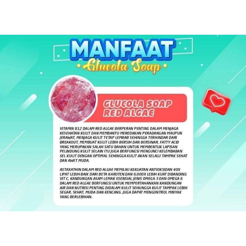 Original GLUCOLA SOAP Exp Baru