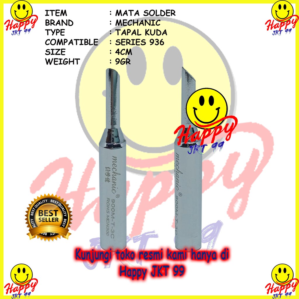 [ HAPPY JKT 99 ] MATA SOLDER STATION 936 MECHANIC 3C TAPAL KUDA ORIGINAL