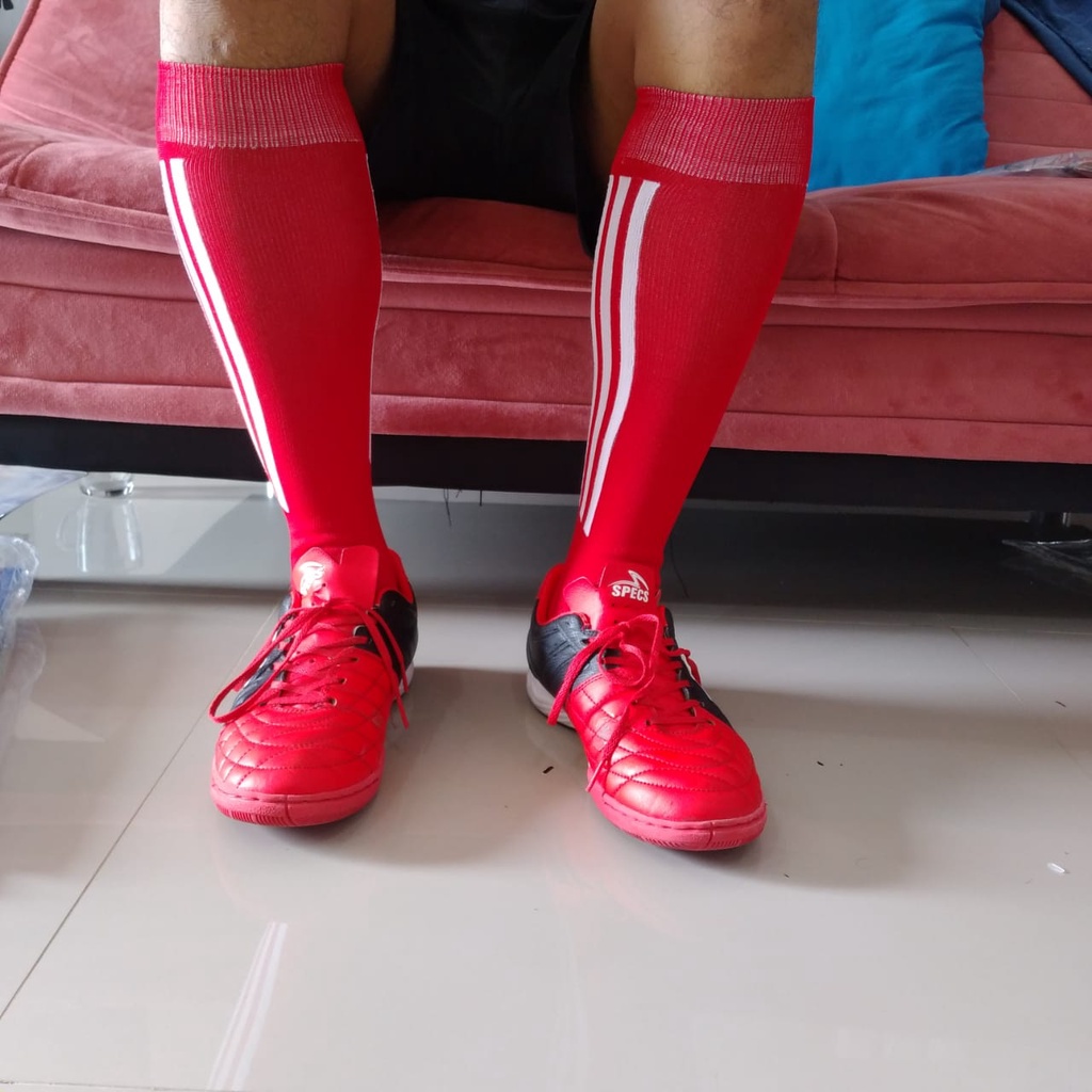 TOKO KL | KAOS KAKI SEPAK BOLA DEWASA PANJANG MOTIF GARIS KAOS KAKI PUTSAL KAOS KAKI OLAHRAGA