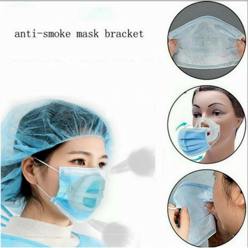 MASK BRACKET SILICONE 3D PENYANGGA MASKER SILIKON SIRKULASI UDARA