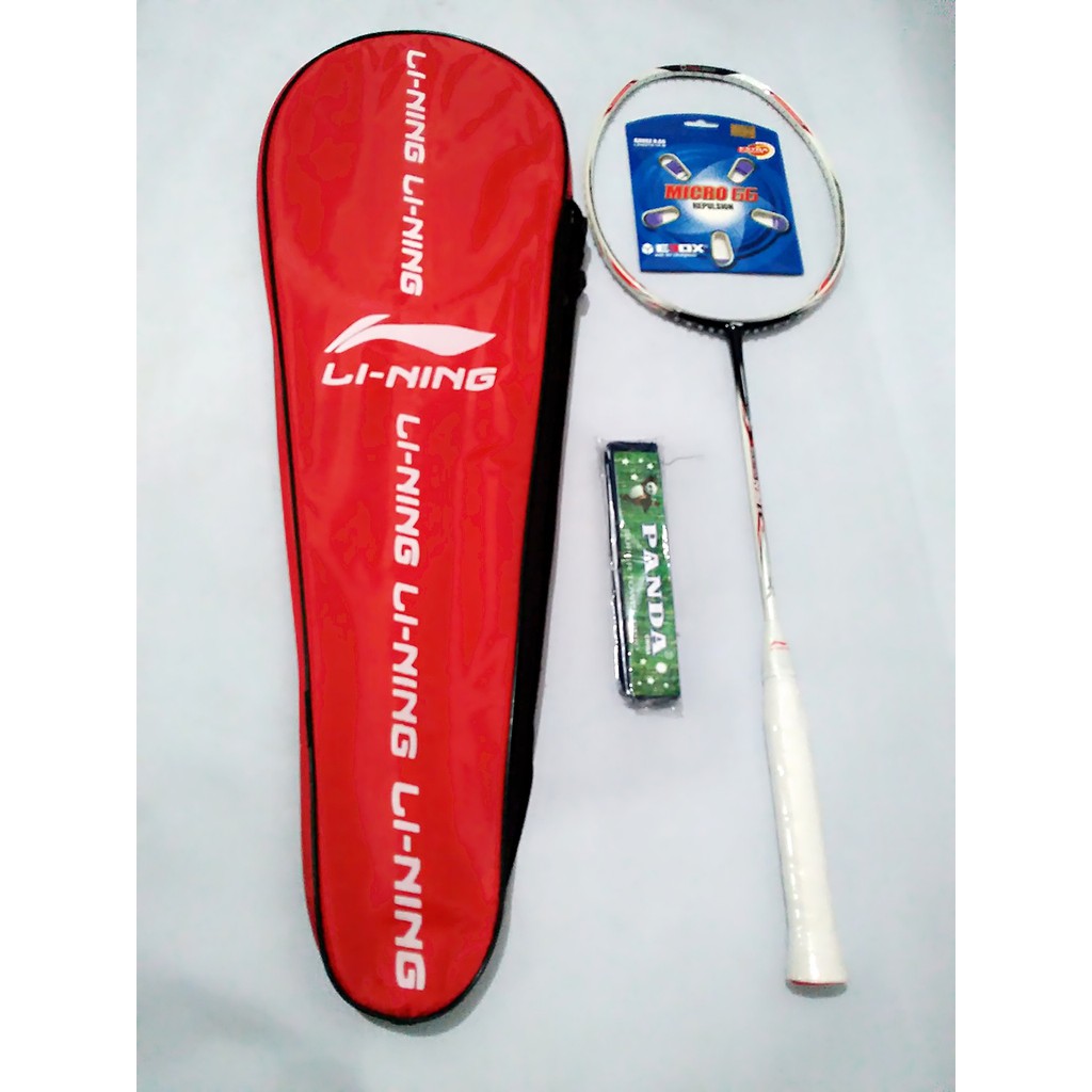 Raket Bulutangkis Lining N 90 III Import Bonus tas, senar, grip