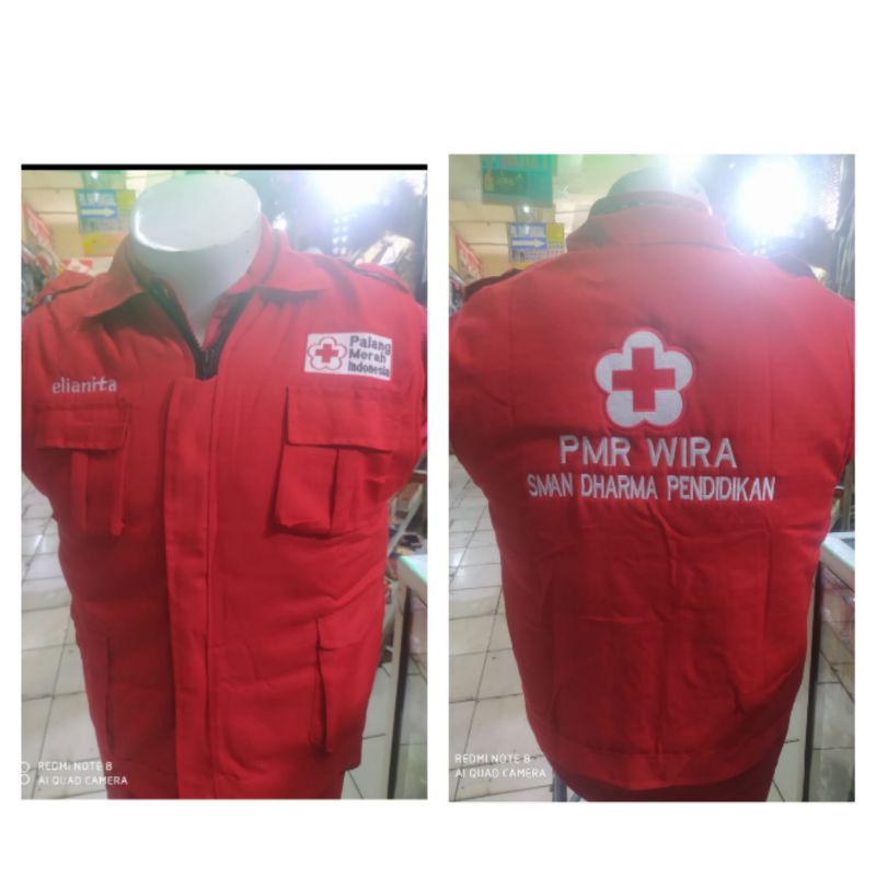 rompi PMR#rompi PMR Wira merah