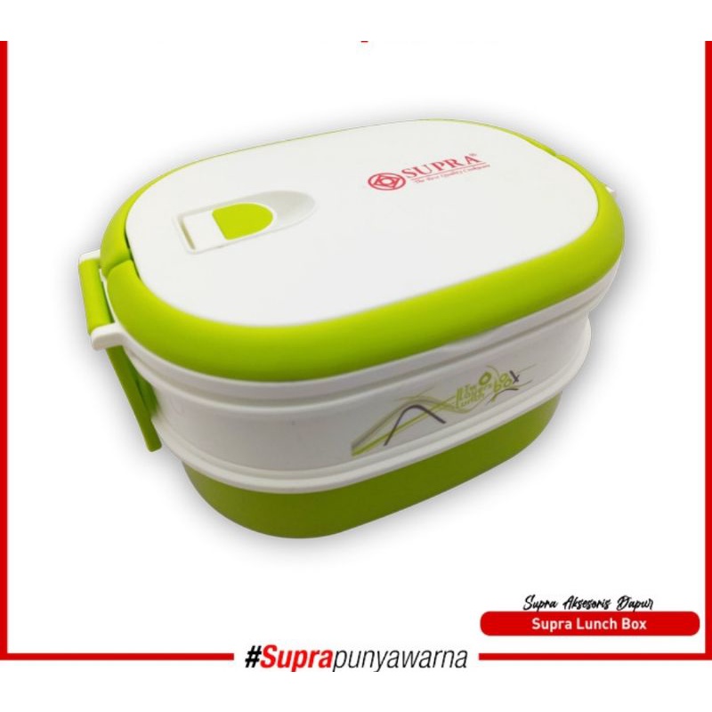 Supra Lunch Box. Kotak Makan Supra 2Susun