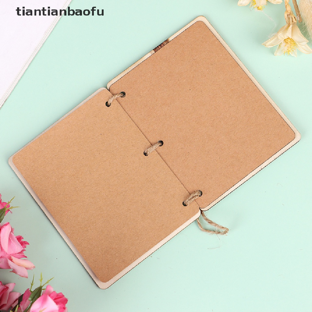 2 Pcs Buku Catatan Bahan Kertas Kraft Untuk Pernikahan Sturdy