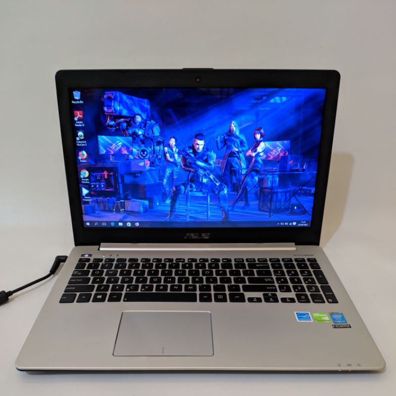 laptop editing dan gaming Asus Vivobook s551ln - core i5 Dual vga Nvidia 840m - 15.6 inc