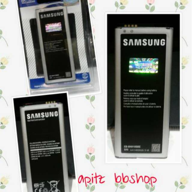 Baterai Samsung Note 4 Ori 100% segel Sein