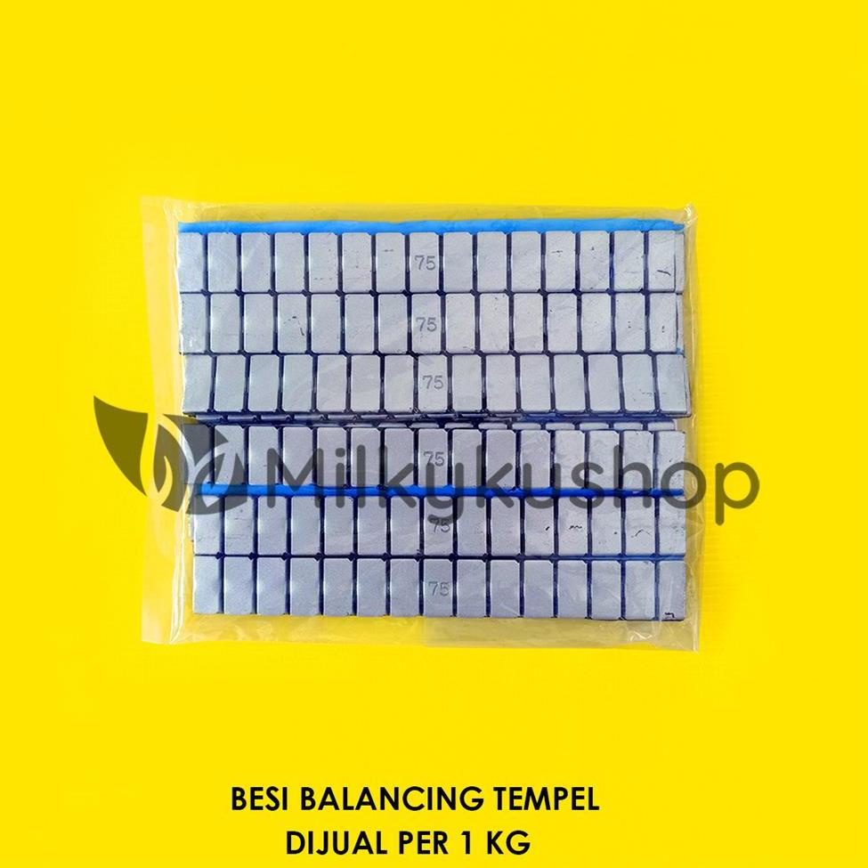 (PROMO 7FG59) BESI BALANCING TEMPEL BERAT 1 KG VELG MOBIL BUKAN TIMAH ❈