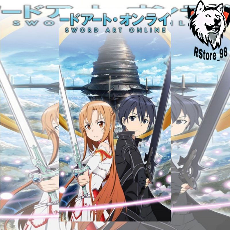 

[TERMURAH] Poster Anime SWORD ART ONLINE A3 A4 A5