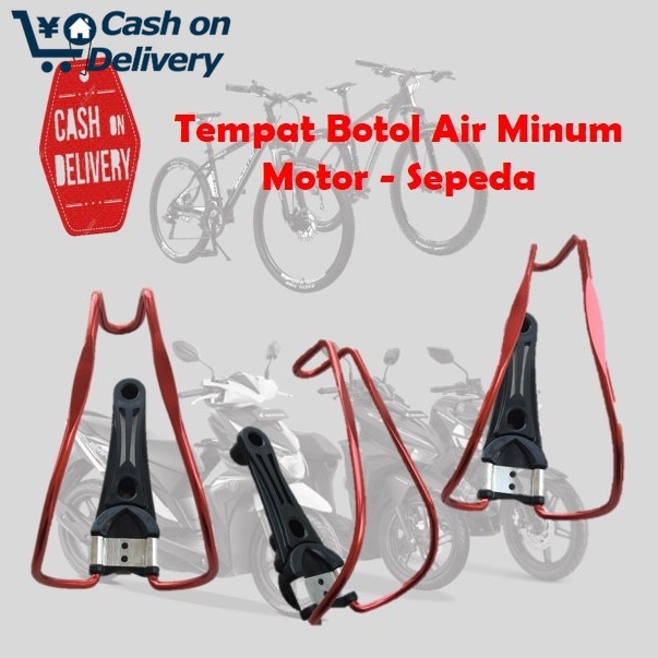 COD NEWS TEMPAT BOTOL AIR MINUM,DUDUKAN BOTOL AIR.SEPEDA/MOTOR CAGE BOTTLE