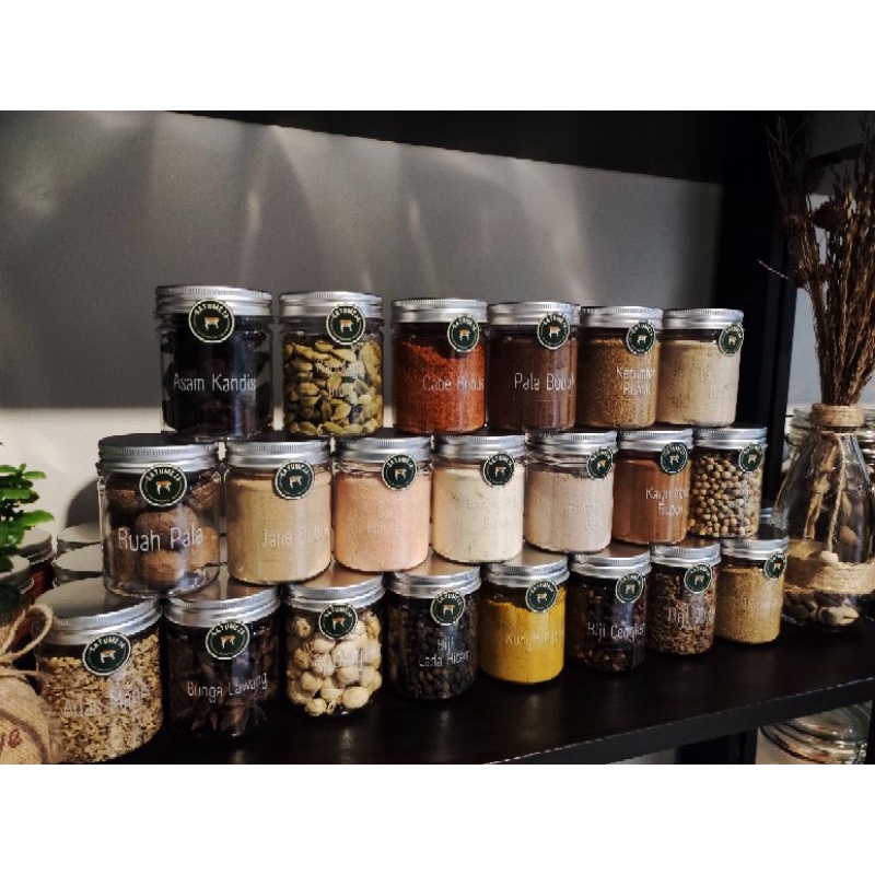 SATUMEJA - [Part 2] Herbs Spices Rempah Asli 100% Bubuk Kering Halus Masak Dapur Instan