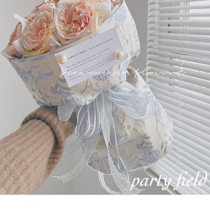 

50x150CM GDXL Kertas bunga kain / Cloth flower wrapping / Fabric wrapped bouquets !!