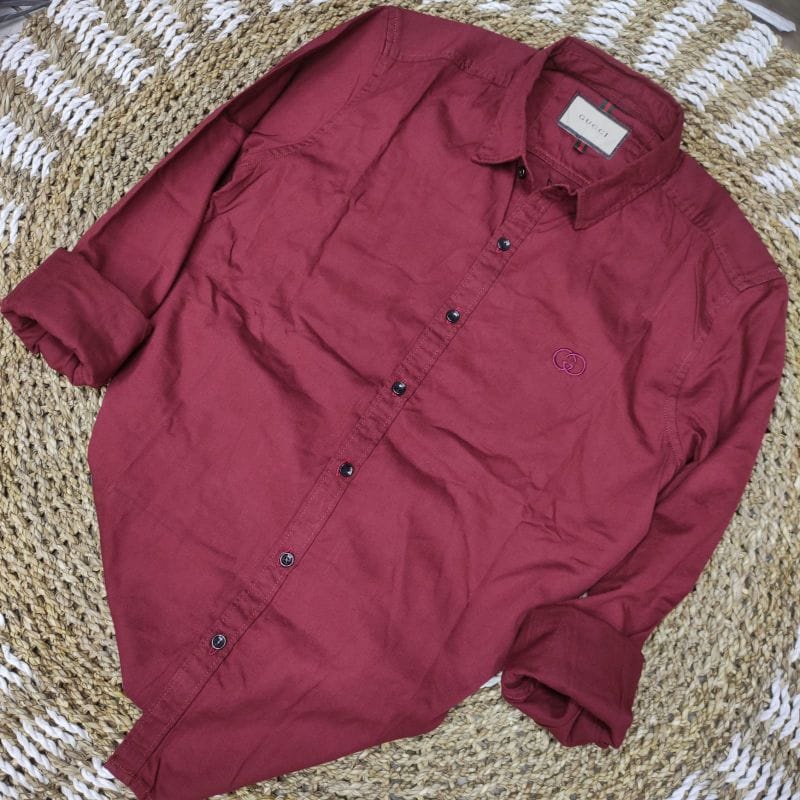 Kemeja Pria Lengan Panjang Original Polos Dewasa