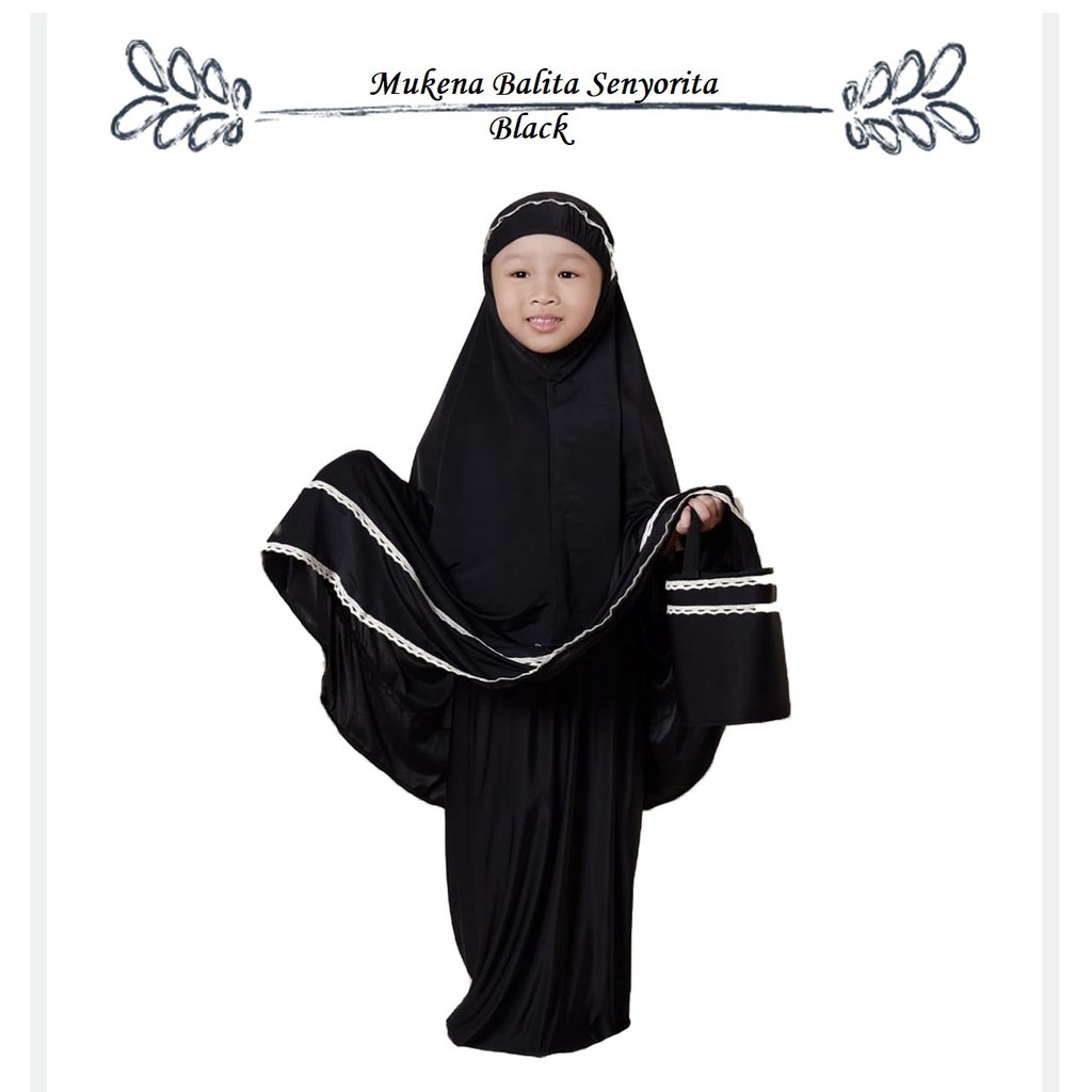 Mukena Anak Baby Bayi Batita Balita 1 2 3 4 5 Tahun Senorita / Mukena Bayi / Mukena Balita / Terbaru-3