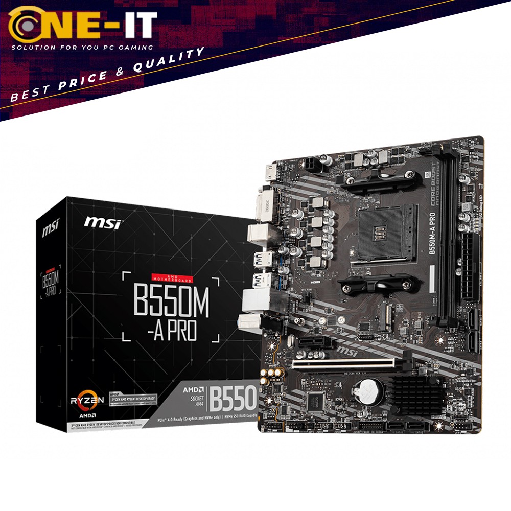 Motherboard MSI B550M A PRO