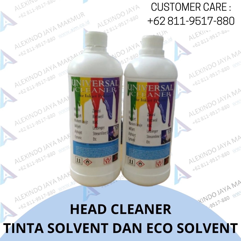 HEAD CLEANER UNTUK TINTA SOLVENT DAN ECO SOLVENT