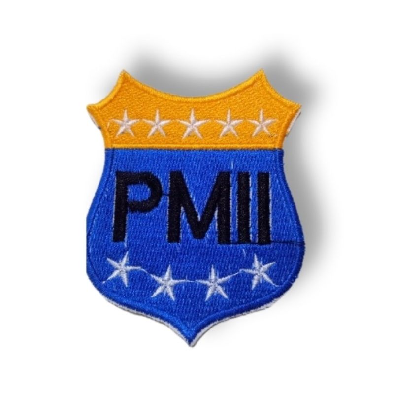 Badge Bed Logo PMII Bordir komputer