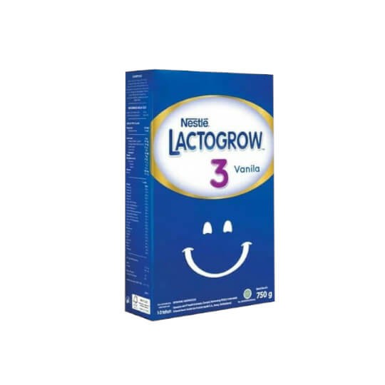 

Susu Bubuk Lactogrow 3 750gr rasa Madu / Plain / Vanila - Natasha Susu
