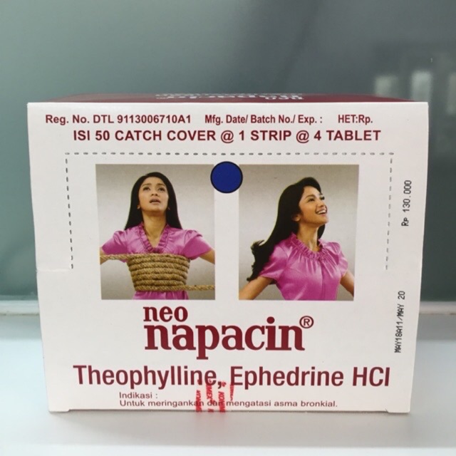 Neo Napacin 1 Box isi 50 Catch Cover - 50 Strip