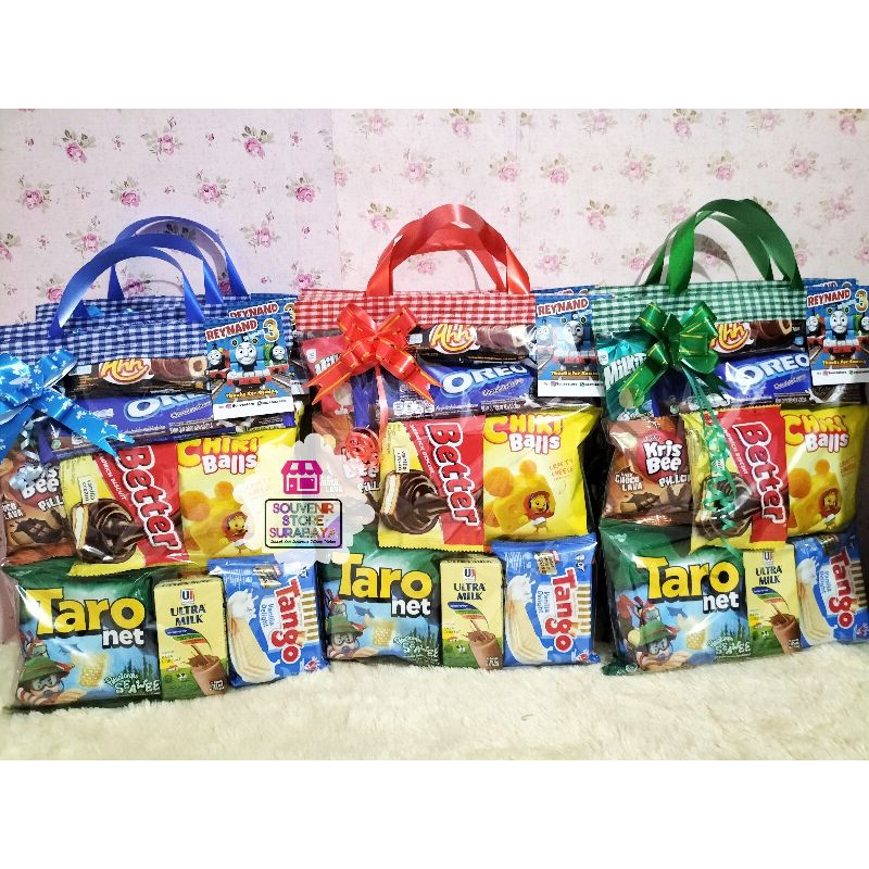 Snack Ultah Besar / Paket Snack Birthday / Hampers Snack / Bingkisan Snack Murah / Goodiebag Snack Surabaya / Paket Ulang Tahun