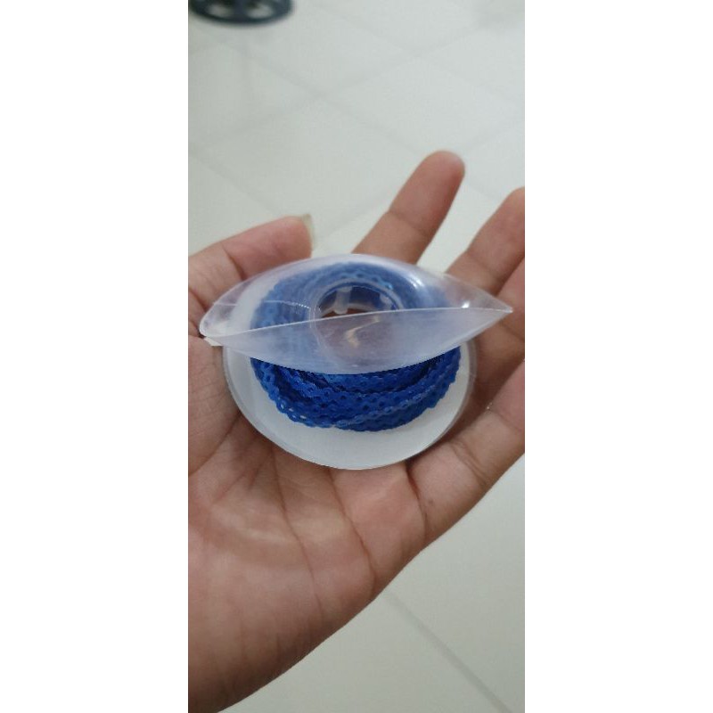 1 rol power chain biru metalix