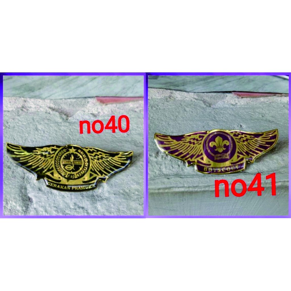 Emblem Wing Pramuka Wing Scout Tunas Wosm