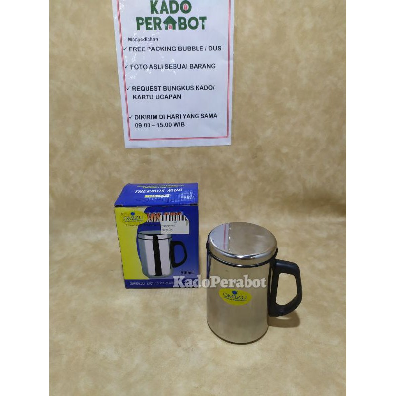 thermos MUG 500Ml - gelas tahan panas - gelas thermos