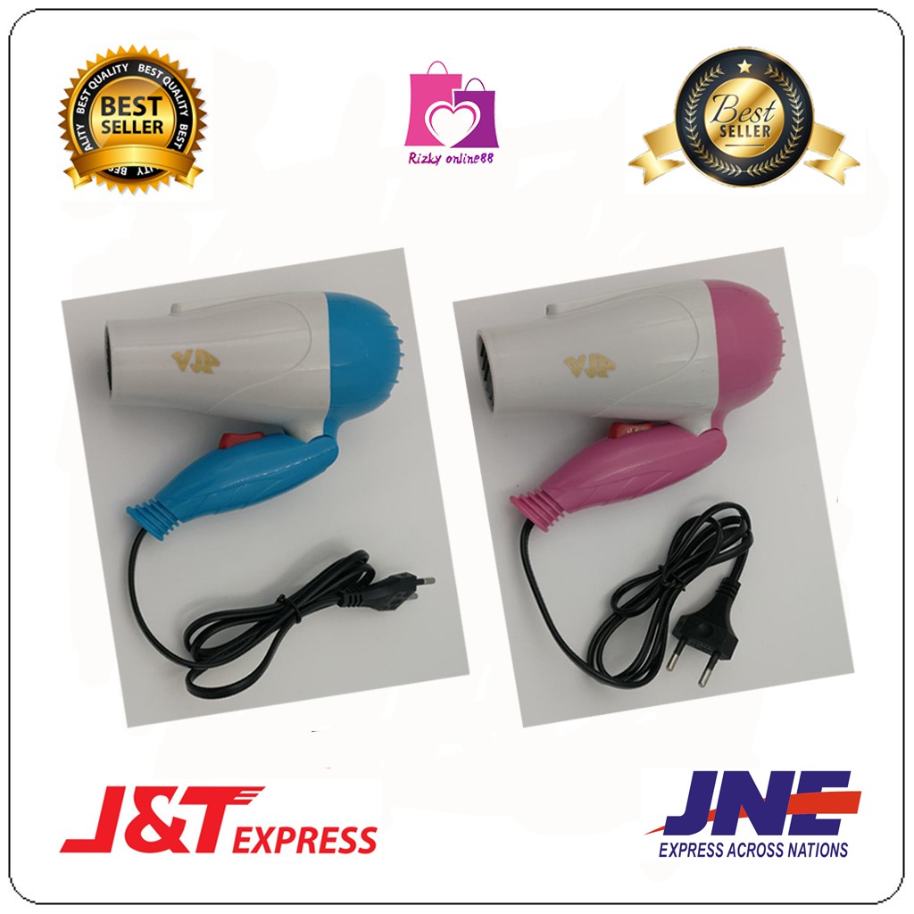 Rizkyonline88 hair dryer mini lipat / pengering rambut