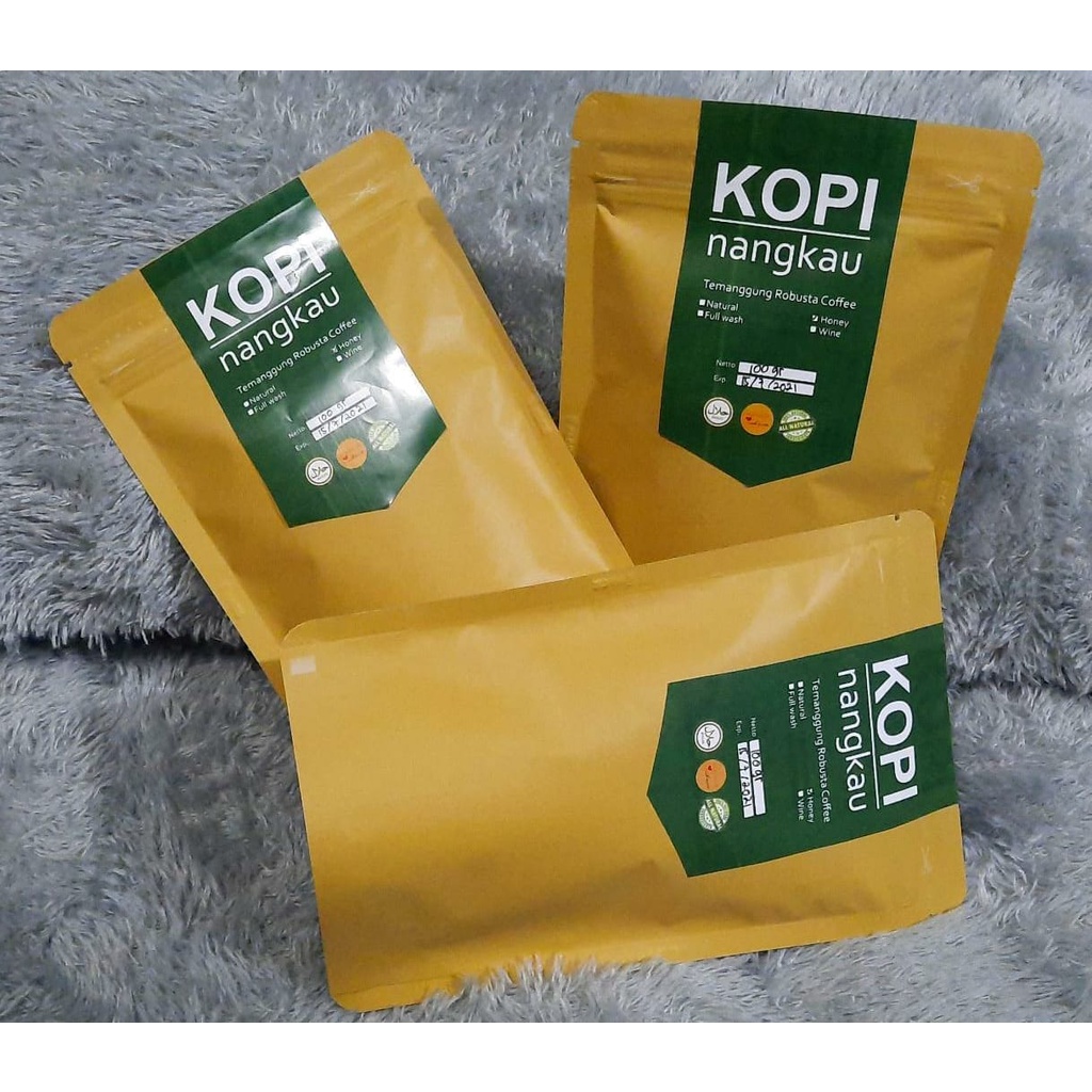 

Kopi robustaTemanggung-Kopi Nangkau Temanggung-Kopi kemasan 100 gram