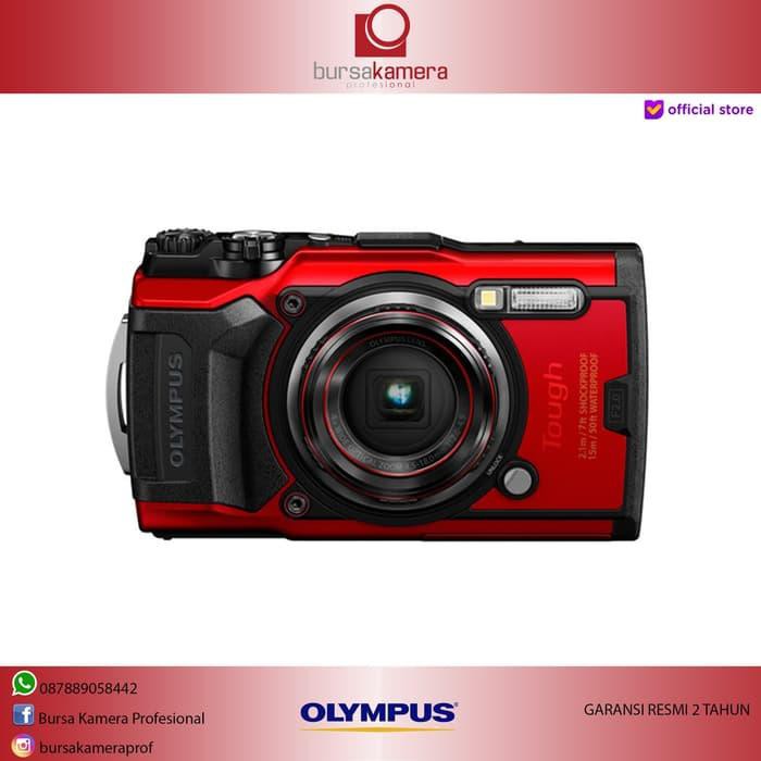 "KD" Olympus Tough TG6 / TG-6 / TG 6 Digital Camera Red