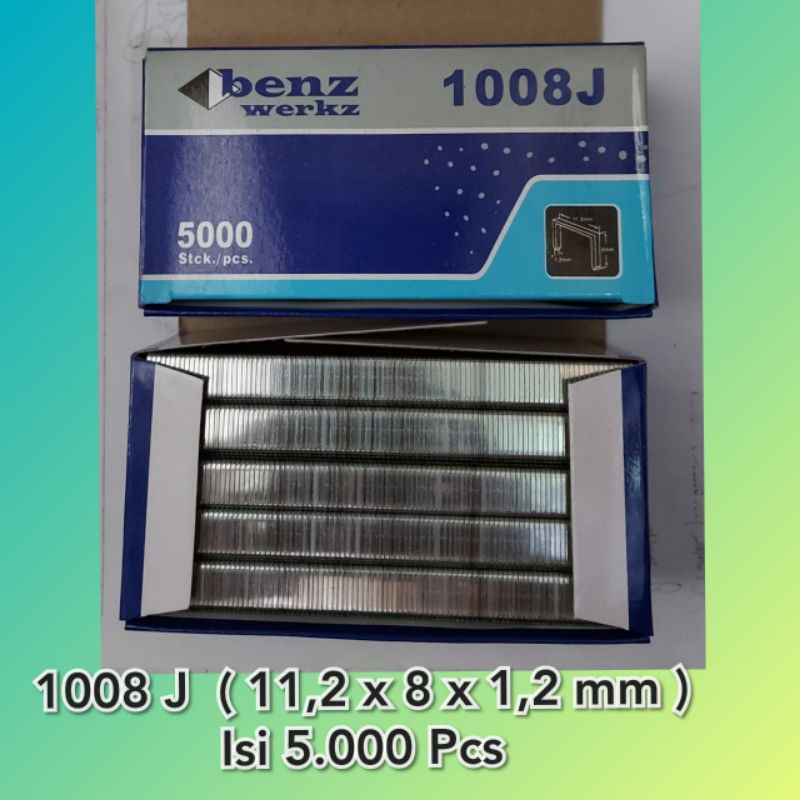 

Isi Staples 1008 J / Pak Isi 5.000 Pcs