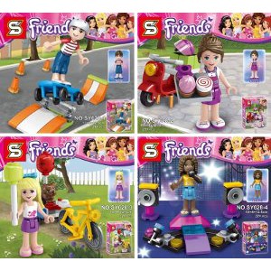 Lego Friends SY 628 SY628 Taman Bermain Set isi 8 Box Berkualitas
