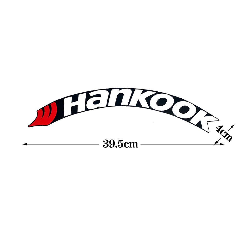 Hankook Stiker Ban Mobil Motif Tulisan Mitsubishi TOYOTA BENZ BMW 3D Bahan Karet Anti Air