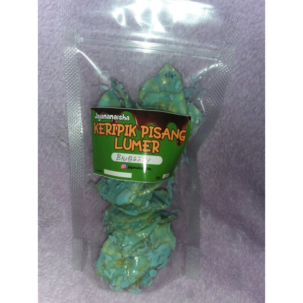 

Kripik Pisang Lumer Blueberry