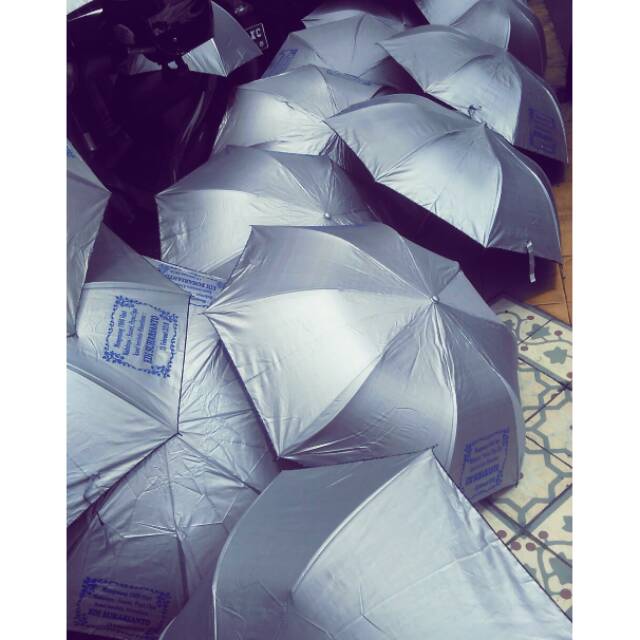 Souvenir payung lipat FREE SABLON | grosir payung lipat (minim 50pcs)