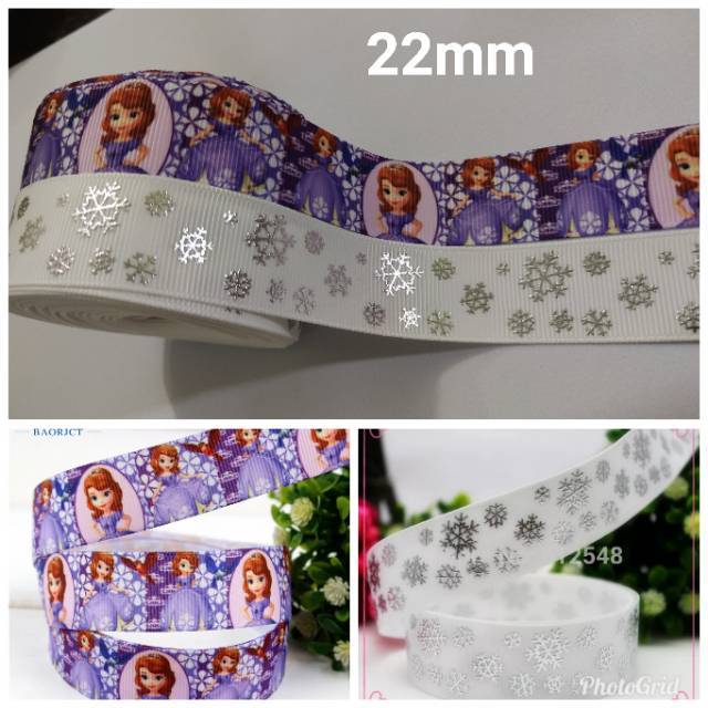 

Pita grosgrain motif per yard karakter import