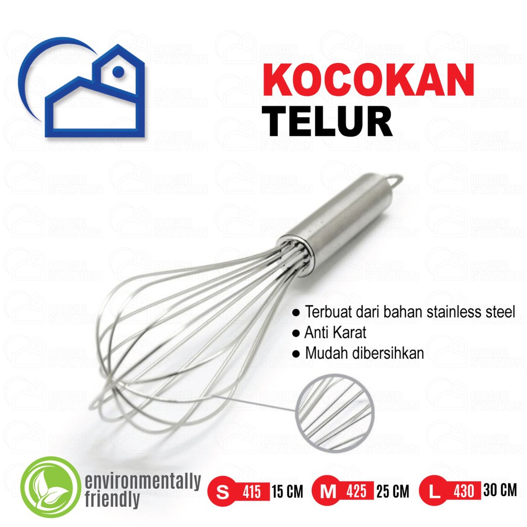 Kocokan Telur/Kocokan Adonan/Mixer Tangan/Pengocok telur egg beater eggs hand mixer stainless steel 415 425 430