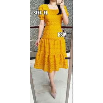 Dress Wanita Katun Bolong PEARL Asli