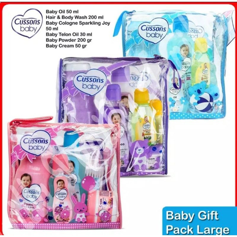 Cussons baby gift pack large paket kado bayi