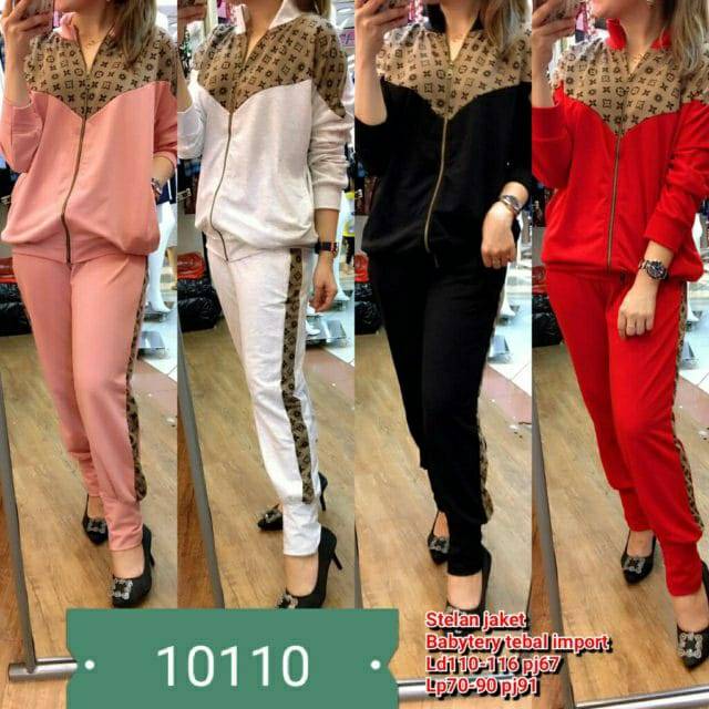 Stelan Lv hoddie babytery tebal import 10110