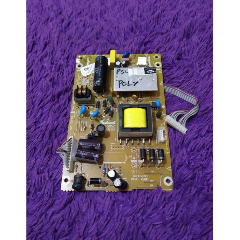 PSU Regulator Power Suply tv Led Polytron PLD 24D900