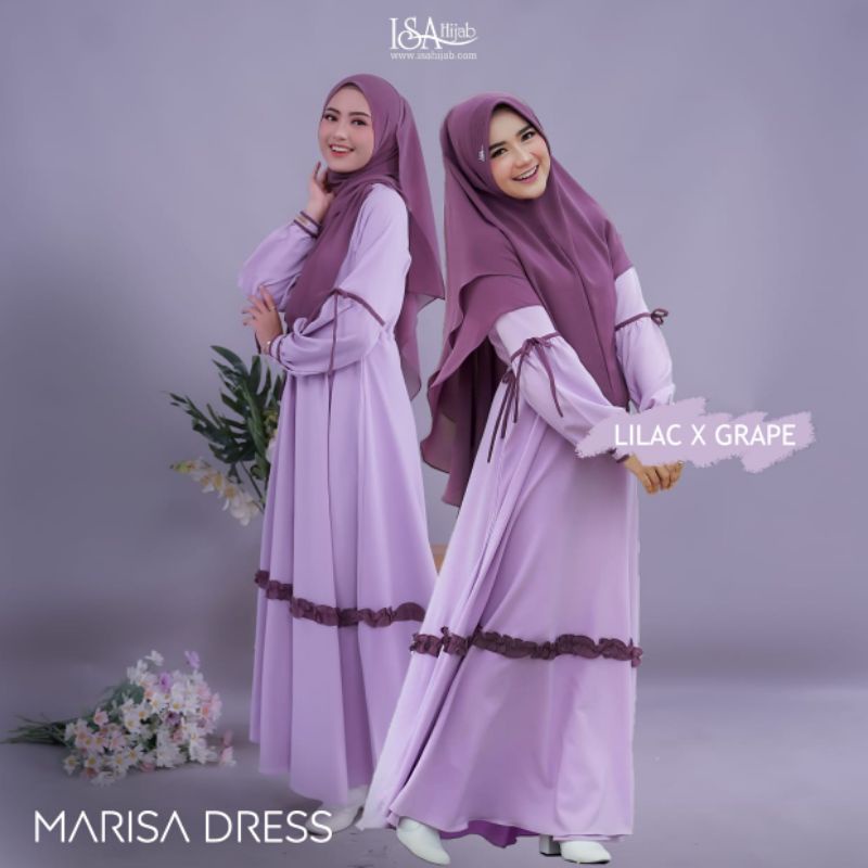 Marisa dress ori isa hijab
