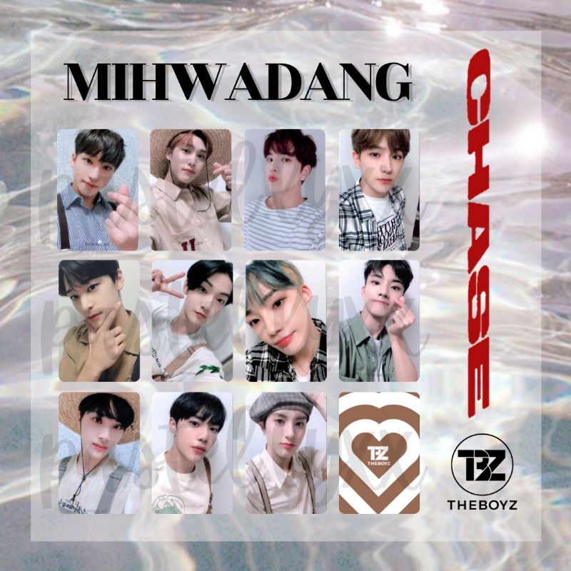 [BENE CHASE] Photocard Unofficial The Boyz - Mihwadang