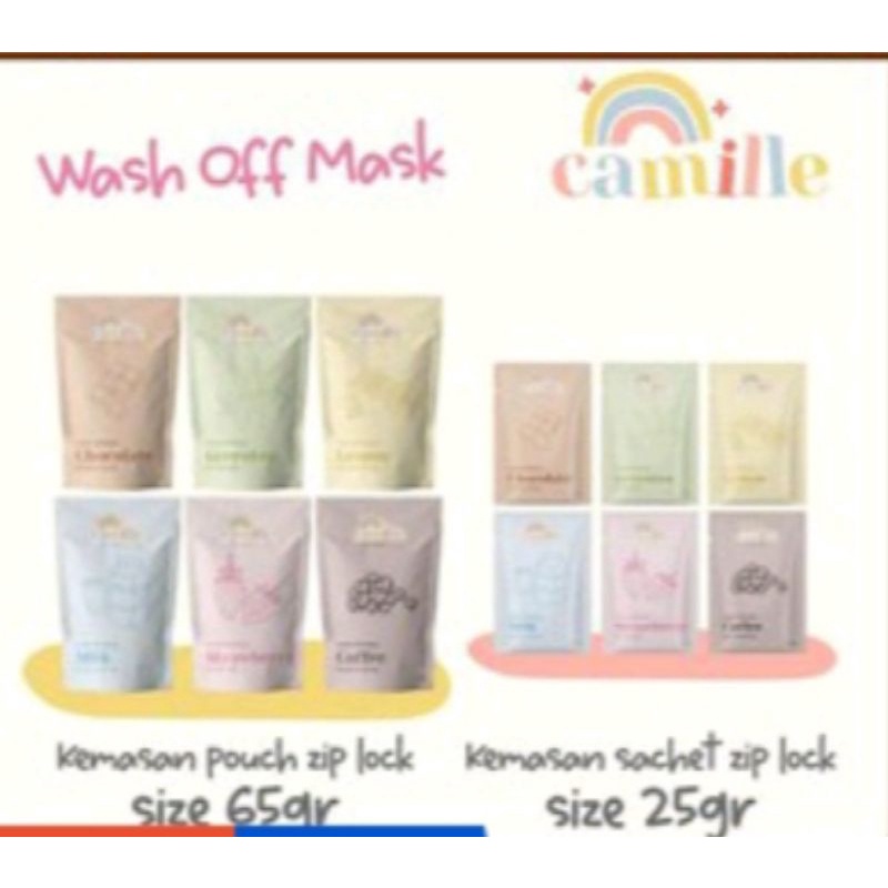 (READY) Camille Beaute BPOM  (MASKER ORGANIK)